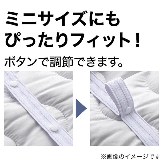 両面使える ピローパッド(Nクール極冷 ブルー S2603) 9枚目画像