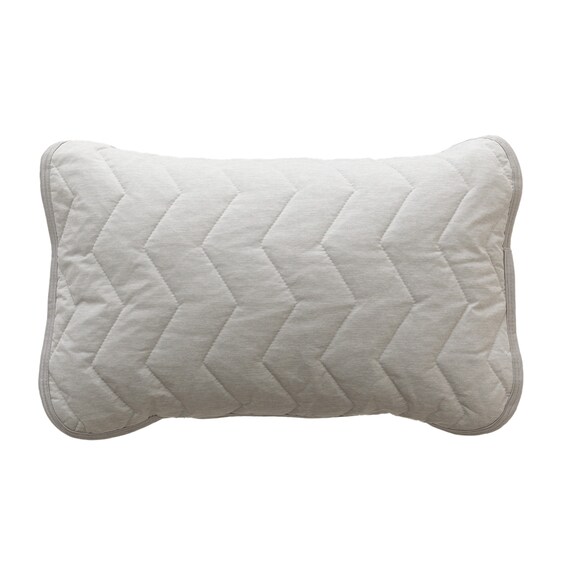 両面使える ピローパッド(Nクール極冷 グレー S2603) 14枚目画像