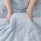 両面使える 肌布団 シングル(Nクール ブルー S2601) 10枚目画像