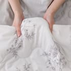 両面使える 肌布団 シングル(Nクール極冷 フローラル S26) 11枚目画像