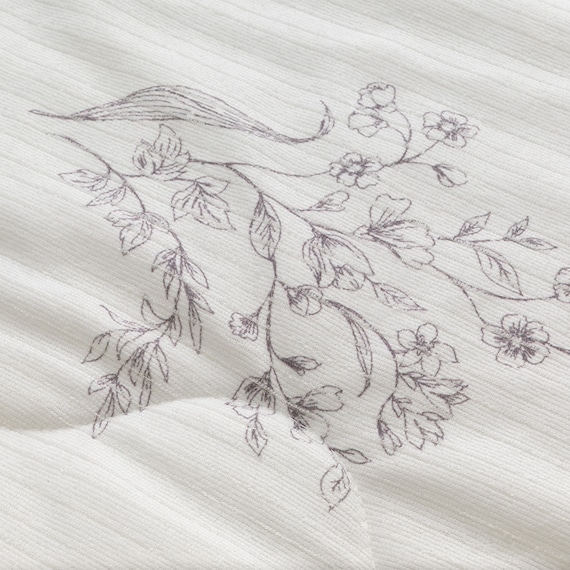 両面使える 肌布団 ダブル(Nクール極冷 フローラル S26) 8枚目画像