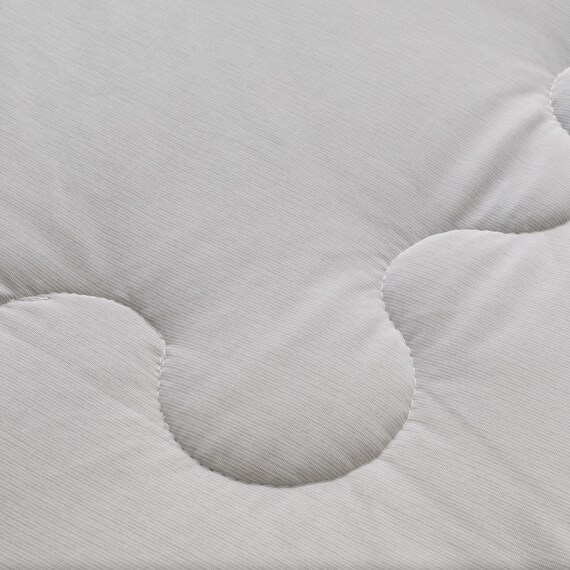 両面使える くしゅくしゅ肌布団 シングル(Nクール グレー S2601) 5枚目画像