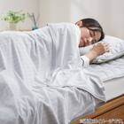 両面使える ひんやりケット ダブル(Nクール グレー S2601) 5枚目画像