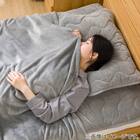 両面使える 敷きパッド シングル(N-Miraku S グレー 2671) 7枚目画像