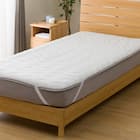 両面使える 敷きパッド シングル(N-Miraku S グレー 2671) 9枚目画像