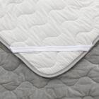 両面使える 敷きパッド シングル(N-Miraku S グレー 2671) 10枚目画像