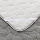 両面使える 敷きパッド シングル(N-Miraku S グレー 2671) 10枚目画像