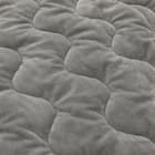 両面使える 敷きパッド シングル(N-Miraku S グレー 2671) 12枚目画像