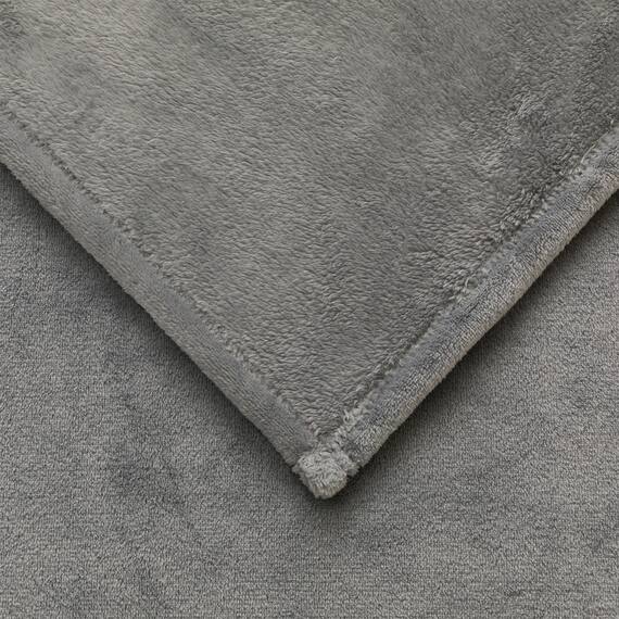 毛布 シングル(N-Miraku S グレー S2671) 4枚目画像