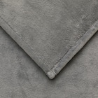 毛布 シングル(N-Miraku S グレー S2671) 4枚目画像