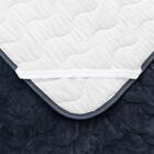 両面使える 敷きパッド シングル(N-Miraku S ネイビー 2671) 10枚目画像