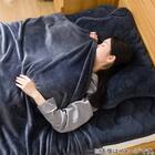 両面使える 敷きパッド セミダブル(N-Miraku SD ネイビー 2671) 7枚目画像