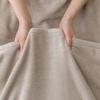 タオルケット ポカポカ シングル(モカ S2674) 5枚目画像