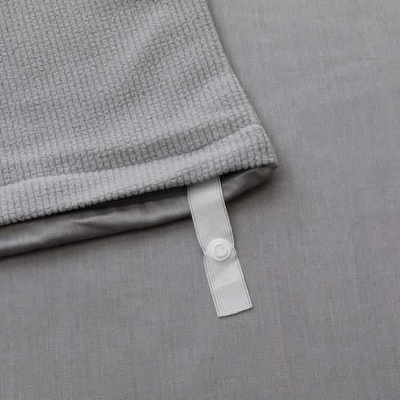 掛け布団カバー ダブル(グレー D) 3枚目画像