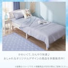 両面使える 敷パッド シングル(Nクール ブルー S26) 9枚目画像