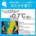 両面使える 敷パッド シングル(Nクール デコネコ S26) 3枚目画像