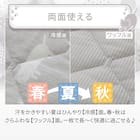 両面使える 敷パッド シングル(Nクール デコネコ S26) 7枚目画像