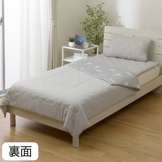 両面使える 肌ふとん シングル(Nクール デコネコ S26) 16枚目画像