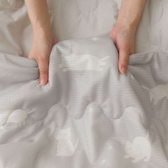 両面使える 肌ふとん シングル(Nクール デコネコ S26) 20枚目画像