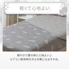 両面使える ひんやりケット シングル(Nクール デコネコ S26) 10枚目画像