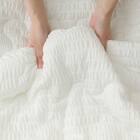 くしゅくしゅ 肌ふとん シングル(Nクール ホワイト S26) 11枚目画像