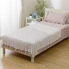 くしゅくしゅ ひんやりケット シングル(Nクール ホワイト S26) 9枚目画像