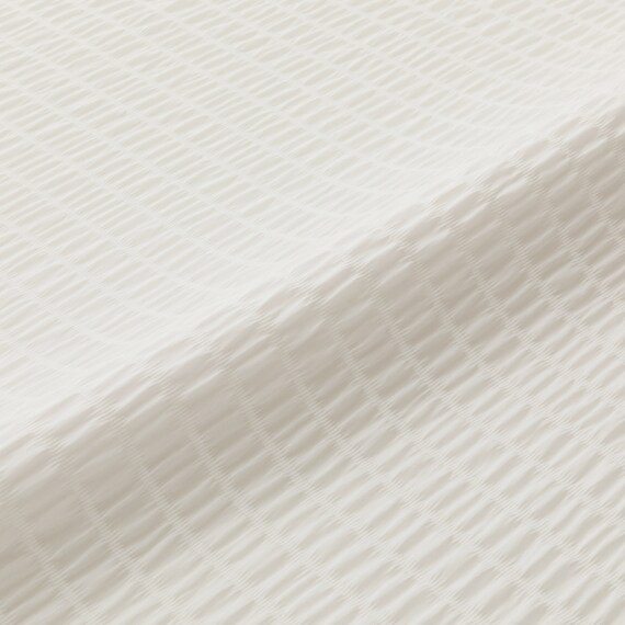 くしゅくしゅ ひんやりケット シングル(Nクール ホワイト S26) 10枚目画像