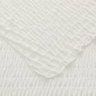 くしゅくしゅ ひんやりケット シングル(Nクール ホワイト S26) 12枚目画像