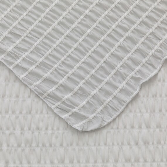 くしゅくしゅ ひんやりケット シングル(Nクール グレー S26) 11枚目画像