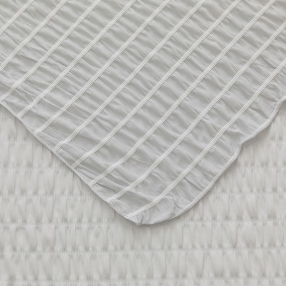 くしゅくしゅ ひんやりケット シングル(Nクール グレー S26) 11枚目画像