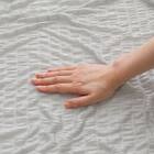 くしゅくしゅ ひんやりケット シングル(Nクール グレー S26) 12枚目画像