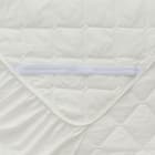 フリル付き 敷パッド シングル(Nクール フリルホワイト S26) 17枚目画像