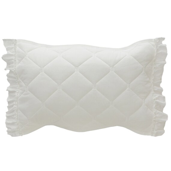 フリル付き ピローパッド(Nクール フリルホワイト S26) 13枚目画像