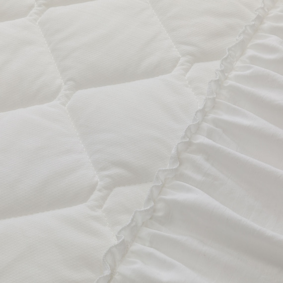 フリル付き ピローパッド(Nクール フリルホワイト S26) 14枚目画像