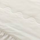 フリル付き 両面使える 肌ふとん シングル(Nクール フリルホワイト S26) 15枚目画像