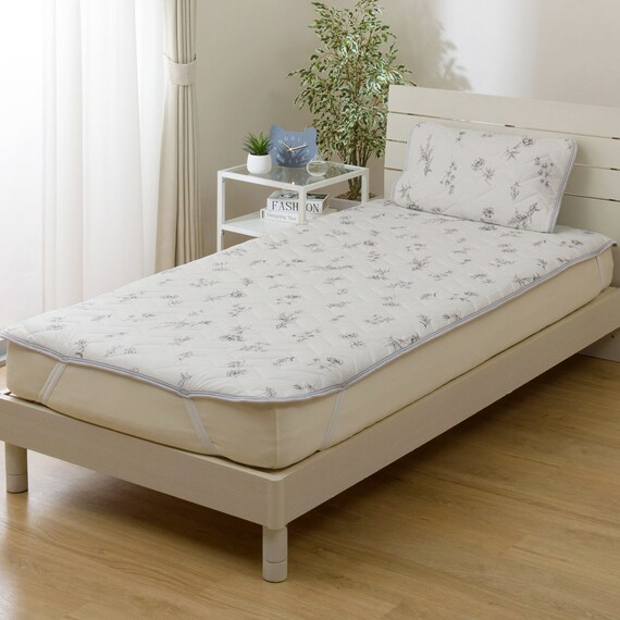 両面使える 敷パッド シングル(Nクール 極冷 ラインアート S26) 19枚目画像