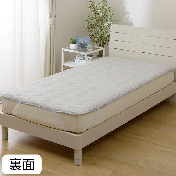 両面使える 敷パッド シングル(Nクール 極冷 ラインアート S26) 20枚目画像