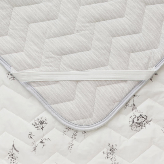 両面使える 敷パッド シングル(Nクール 極冷 ラインアート S26) 24枚目画像