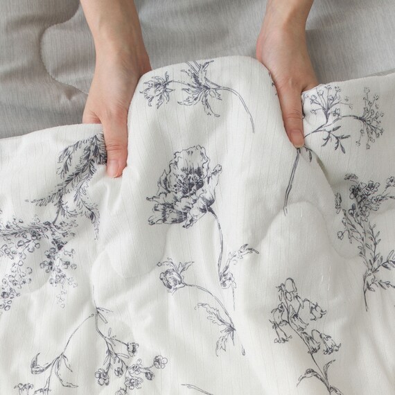 両面使える 肌ふとん シングル(Nクール 極冷 ラインアート S26) 22枚目画像