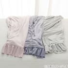 フリル付きタオルケット シングル(T02 ローズ) 7枚目画像