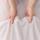 フリル付きタオルケット シングル(T02 ローズ) 9枚目画像