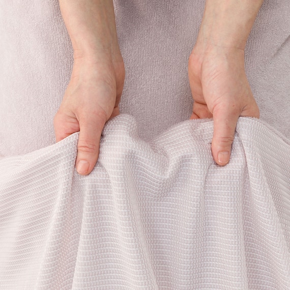 フリル付きタオルケット シングル(T02 ローズ) 9枚目画像