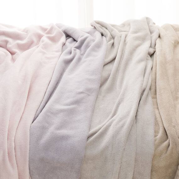 ふわふわタオルケット シングル(グレー D1) 10枚目画像