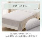 ボリュームタオルケット シングル(Dリッチ D2 グレー) 2枚目画像