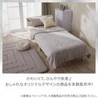 両面使える 敷パッド シングル(Nクール極冷 モカ S26) 13枚目画像