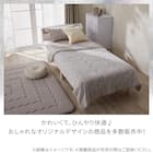 両面使える 敷パッド シングル(Nクール極冷 モカ S26) 13枚目画像