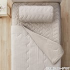 両面使える 敷パッド シングル(Nクール極冷 モカ S26) 14枚目画像