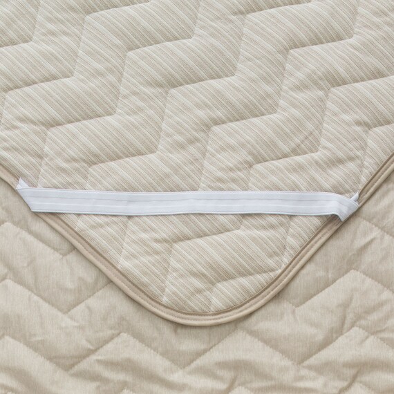 両面使える 敷パッド シングル(Nクール極冷 モカ S26) 21枚目画像