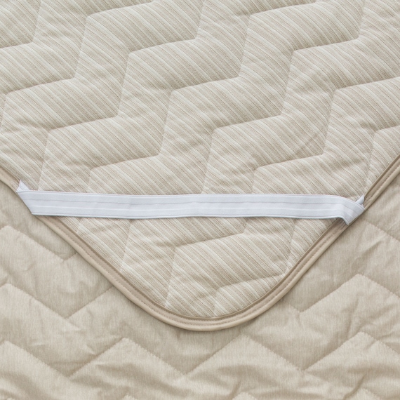 両面使える 敷パッド シングル(Nクール極冷 モカ S26) 21枚目画像