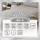 両面使える 肌ふとん シングル(Nクール極冷 モカ S26) 5枚目画像